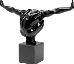 KARE Design Oggetto decorativo Athlet nero piccolo - KARE> Statuette Decorative