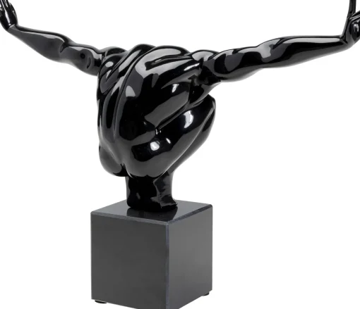 KARE Design Oggetto decorativo Athlet nero piccolo - KARE> Statuette Decorative