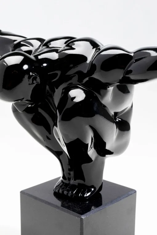 KARE Design Oggetto decorativo Athlet nero piccolo - KARE> Statuette Decorative
