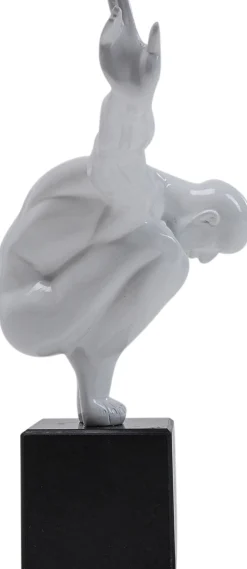 KARE Design Oggetto decorativo Athlet bianco piccolo - KARE> Statuette Decorative