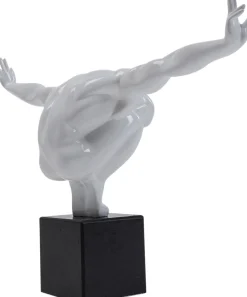 KARE Design Oggetto decorativo Athlet bianco piccolo - KARE></noscript> Statuette Decorative