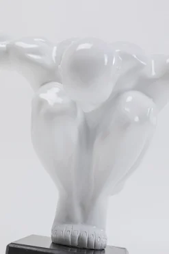 KARE Design Oggetto decorativo Athlet bianco piccolo - KARE></noscript> Statuette Decorative