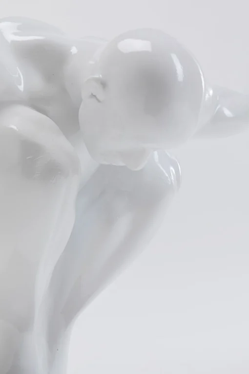 KARE Design Oggetto decorativo Athlet bianco piccolo - KARE> Statuette Decorative