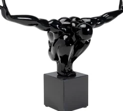 KARE Design OGGETTO DECORATIVO ATHLET NERO - KARE></noscript> Statuette Decorative
