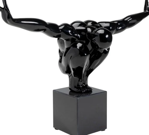 KARE Design OGGETTO DECORATIVO ATHLET NERO - KARE> Statuette Decorative