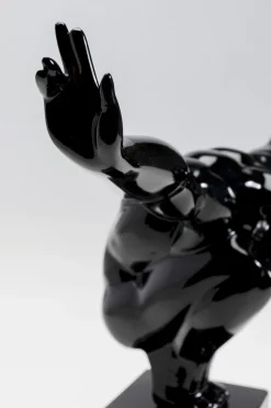 KARE Design OGGETTO DECORATIVO ATHLET NERO - KARE></noscript> Statuette Decorative