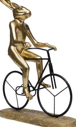 KARE Design Oggetto decorativo Cyclist Rabbit 39cm - KARE> Statuette Decorative