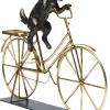 KARE Design Oggetto Decorativo Dog With Bicycle - KARE> Statuette Decorative