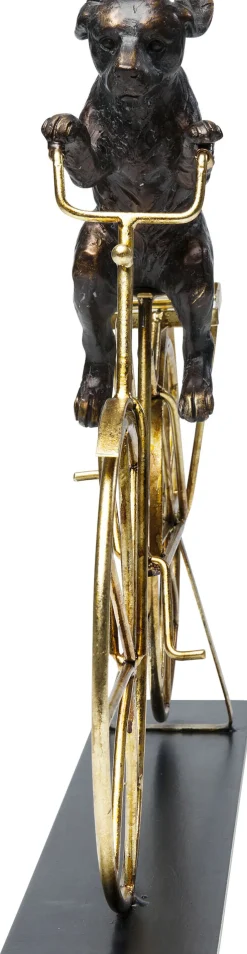 KARE Design Oggetto Decorativo Dog With Bicycle - KARE> Statuette Decorative