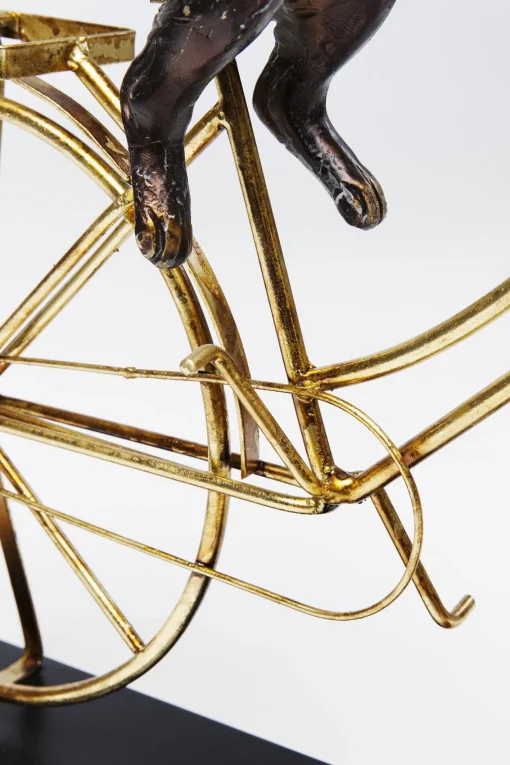 KARE Design Oggetto Decorativo Dog With Bicycle - KARE> Statuette Decorative