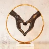 KARE Design Oggetto decorativo Elements Heart Hand 62cm - KARE> Statuette Decorative
