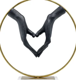 KARE Design Oggetto decorativo Elements Heart Hand 62cm - KARE> Statuette Decorative