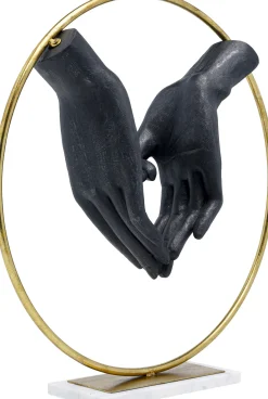 KARE Design Oggetto decorativo Elements Heart Hand 62cm - KARE></noscript> Statuette Decorative