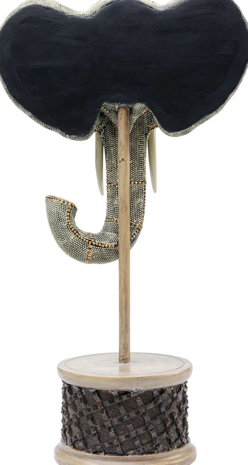 KARE Design Oggetto decorativo Elephant Head Pearls 49 cm - KARE> Statuette Decorative
