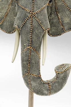 KARE Design Oggetto decorativo Elephant Head Pearls 49 cm - KARE></noscript> Statuette Decorative