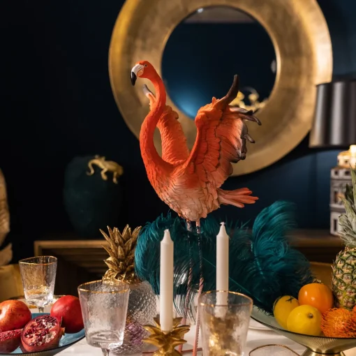 KARE Design Oggetto Decorativo Flamingo Road Fly 66cm - KARE> Statuette Decorative