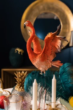 KARE Design Oggetto Decorativo Flamingo Road Fly 66cm - KARE></noscript> Statuette Decorative