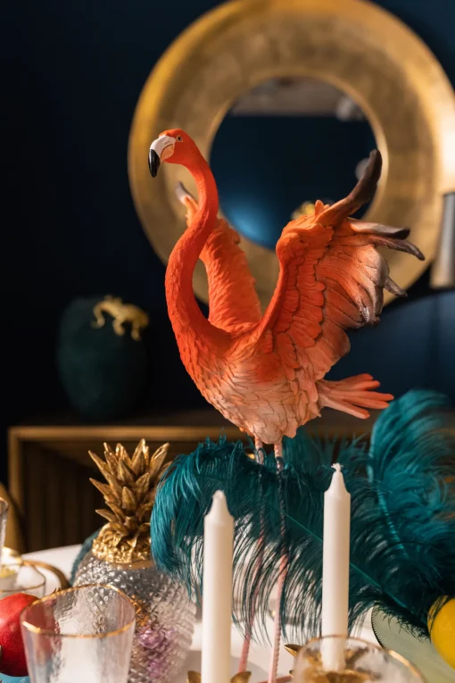 KARE Design Oggetto Decorativo Flamingo Road Fly 66cm - KARE> Statuette Decorative