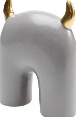 KARE Design Oggetto decorativo Funny Teeth grigio 15cm - KARE> Statuette Decorative