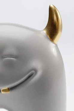 KARE Design Oggetto decorativo Funny Teeth grigio 15cm - KARE></noscript> Statuette Decorative