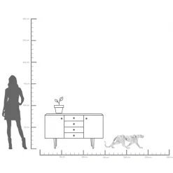 KARE Design Oggetto decorativo Leopard in marmo 95 cm - KARE></noscript> Decorazioni In Piedi