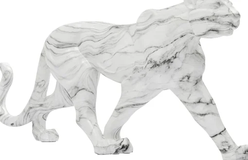 KARE Design Oggetto Decorativo Leopard Marmo 129cm - KARE> Decorazioni In Piedi
