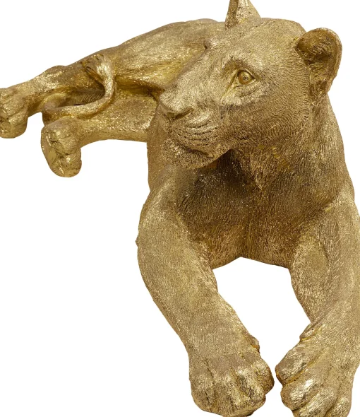 KARE Design OGGETTO DECORATIVO LION ORO 113CM - KARE> Decorazioni In Piedi