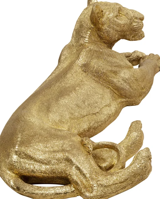 KARE Design OGGETTO DECORATIVO LION ORO 113CM - KARE> Decorazioni In Piedi