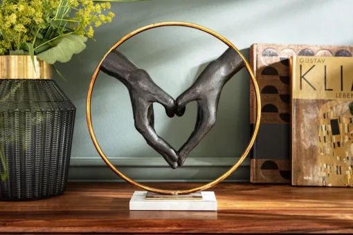 KARE Design Oggetto decorativo mani cuore Elements Heart Hand - KARE> Statuette Decorative