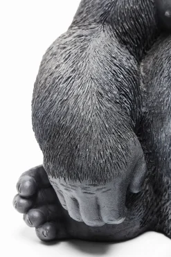 KARE Design Oggetto Decorativo Monkey Gorilla Side Medio Nero - KARE></noscript> Statuette Decorative