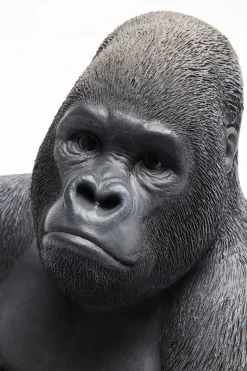 KARE Design Oggetto Decorativo Monkey Gorilla Side Medio Nero - KARE></noscript> Statuette Decorative