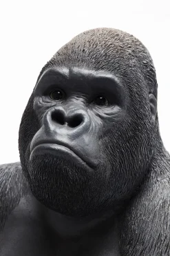 KARE Design Oggetto Decorativo Monkey Gorilla Side Medio Nero - KARE></noscript> Statuette Decorative