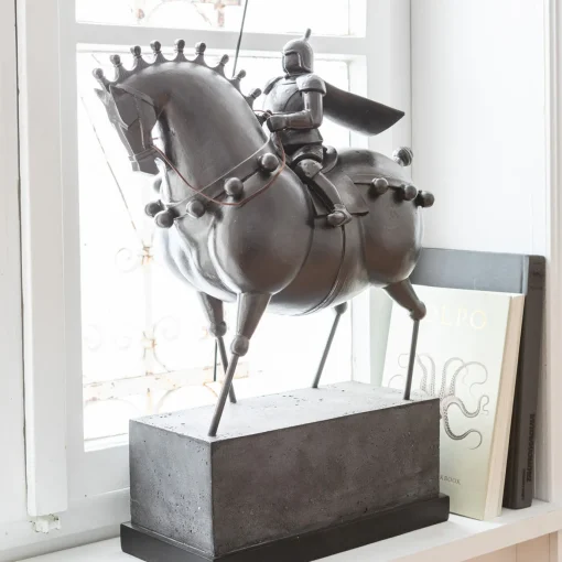 KARE Design Oggetto Decorativo Nero Knight - KARE> Statuette Decorative