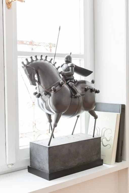 KARE Design Oggetto Decorativo Nero Knight - KARE> Statuette Decorative