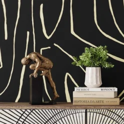 KARE Design Oggetto decorativo Nude Man Stand rame 35cm - KARE> Statuette Decorative