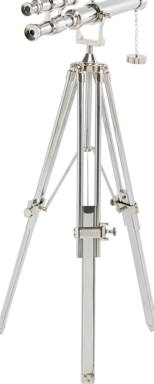 KARE Design Oggetto decorativo Telescope argento125cm - KARE> Decorazioni In Piedi