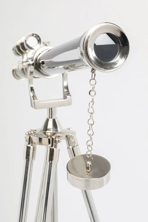 KARE Design Oggetto decorativo Telescope argento125cm - KARE> Decorazioni In Piedi