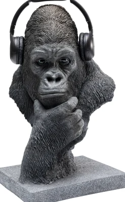 KARE Design Oggetto decorativo Thinking Gorilla Head 49cm - KARE> Statuette Decorative