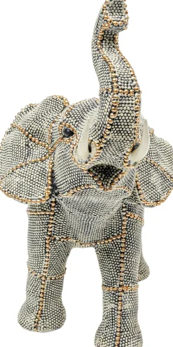KARE Design OGGETTO DECORATIVO WALKING ELEPHANT PEARLS PICCOLO - KARE> Statuette Decorative