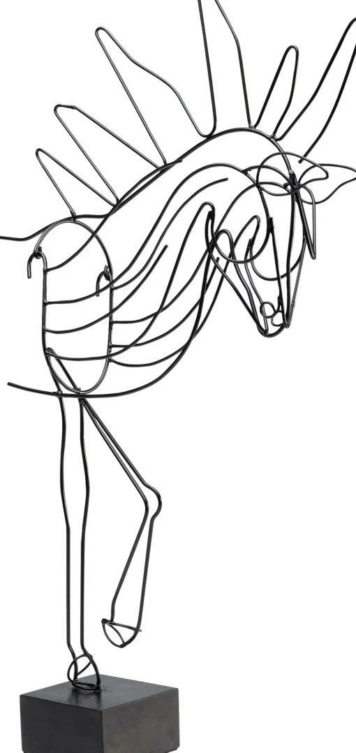 KARE Design Oggetto decorativo Wire Horse 51cm - KARE> Statuette Decorative