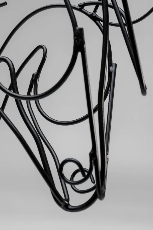 KARE Design Oggetto decorativo Wire Horse 51cm - KARE> Statuette Decorative