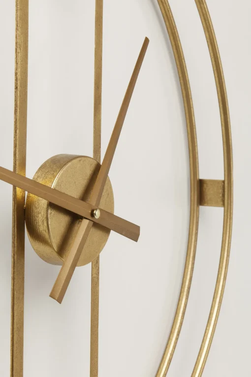 KARE Design Orologio Da Parete Clip Oro Ø60cm - KARE> Orologi