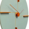 KARE Design Orologio da parete Felice Verde Ø30cm - KARE> Orologi