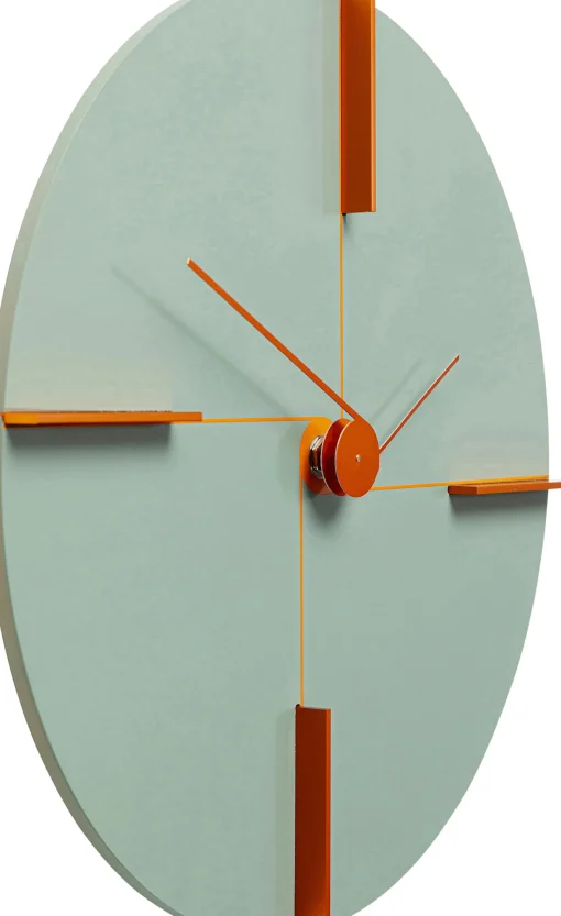 KARE Design Orologio da parete Felice Verde Ø30cm - KARE> Orologi