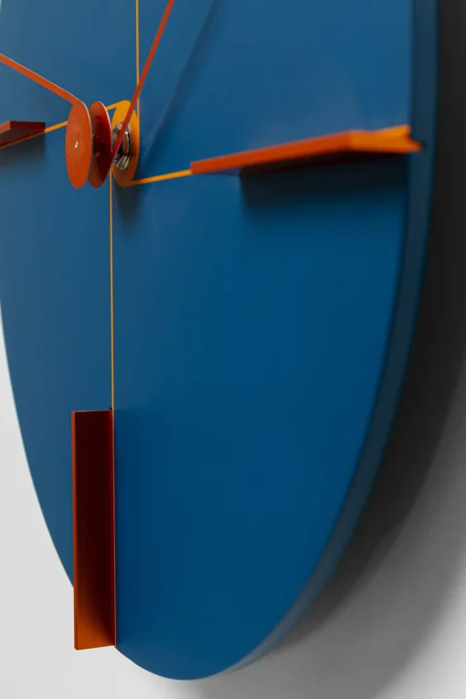 KARE Design Orologio da parete Felice Blu Ø30cm - KARE> Orologi