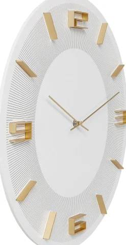 KARE Design Orologio da parete Leonardo bianco/oro - KARE></noscript> Orologi