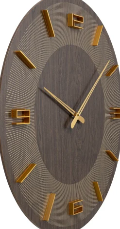 KARE Design Orologio da parete Levi marrone Ø60cm - KARE></noscript> Orologi