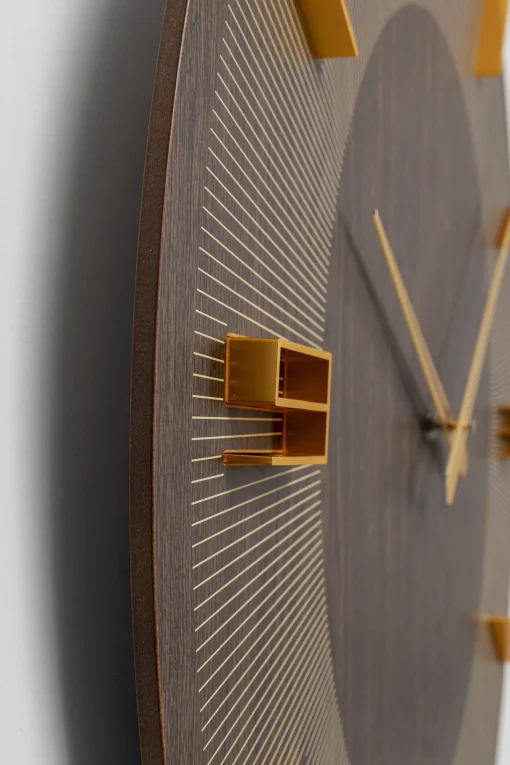 KARE Design Orologio da parete Levi marrone Ø60cm - KARE> Orologi