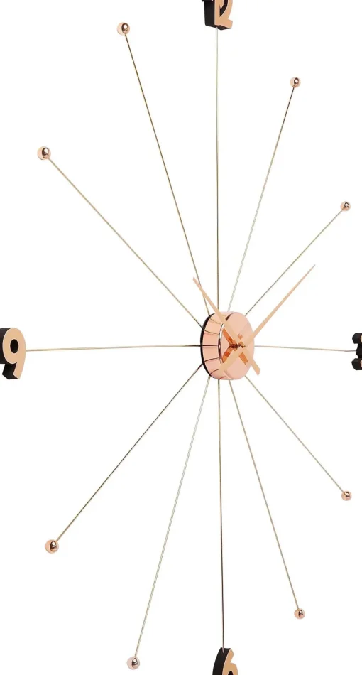 KARE Design Orologio Da Parete Like Umbrella Oro Rosa - KARE> Orologi