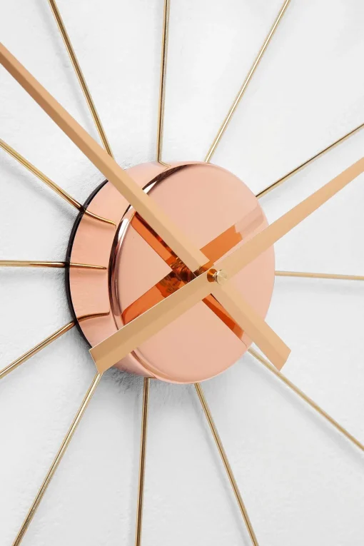 KARE Design Orologio Da Parete Like Umbrella Oro Rosa - KARE> Orologi